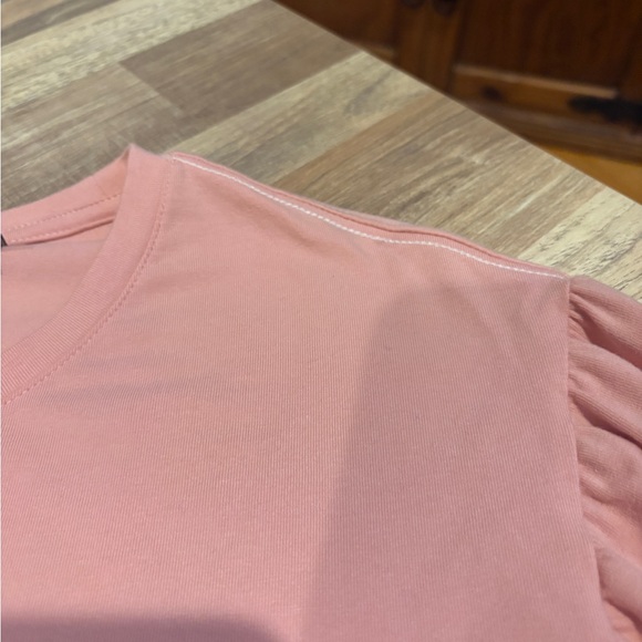 AnyBody Knit Puff Sleeve Top - Picture 15 of 16